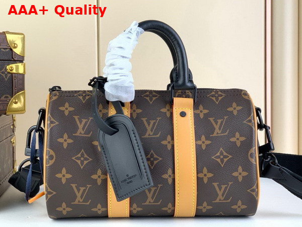 Louis Vuitton Keepall Bandouliere 25 in Monograg Coated Canvas Replica