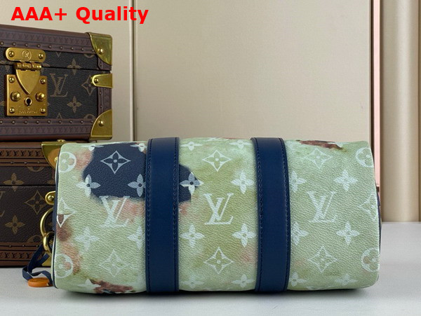 Louis Vuitton Keepall Bandouliere 25 in Monogram Bleach Coated Canvas Replica