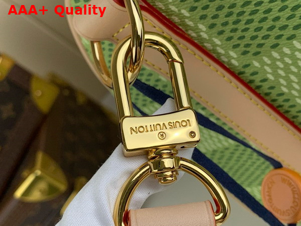 Louis Vuitton Keepall Bandouliere 35 Green Damier Golf Coated Canvas N40671 Replica