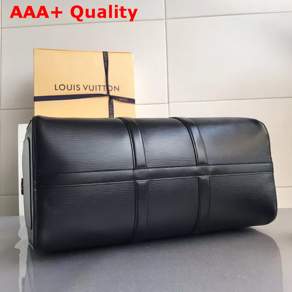 Louis Vuitton Keepall Bandouliere 45 Black Epi Leather Supreme Replica