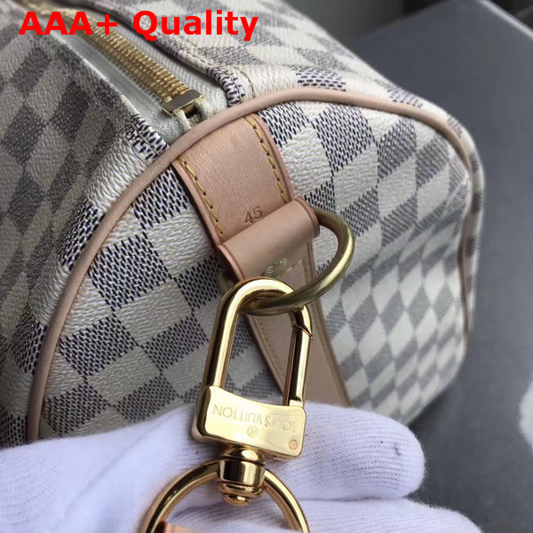 Louis Vuitton Keepall Bandouliere 45 Damier Azur Canvas N48223 Replica