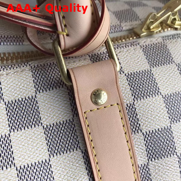 Louis Vuitton Keepall Bandouliere 45 Damier Azur Canvas N48223 Replica