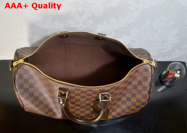 Louis Vuitton Keepall Bandouliere 45 Damier Ebene N41428 Replica