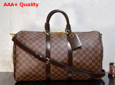 Louis Vuitton Keepall Bandouliere 45 Damier Ebene N41428 Replica