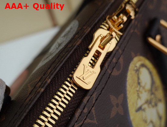 Louis Vuitton Keepall Bandouliere 45 Monogram Cameo Printed Canvas M59261 Replica