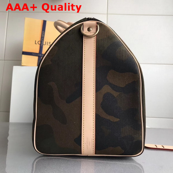 Louis Vuitton Keepall Bandouliere 45 Monogram Camouflage Replica