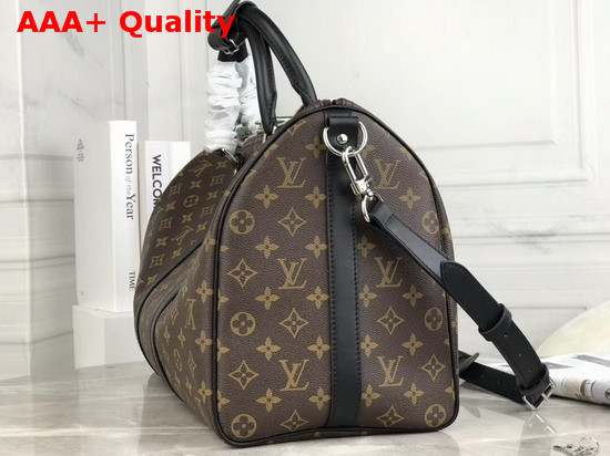 Louis Vuitton Keepall Bandouliere 45 Monogram Macassar M56711 Replica