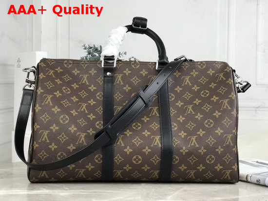 Louis Vuitton Keepall Bandouliere 45 Monogram Macassar M56711 Replica