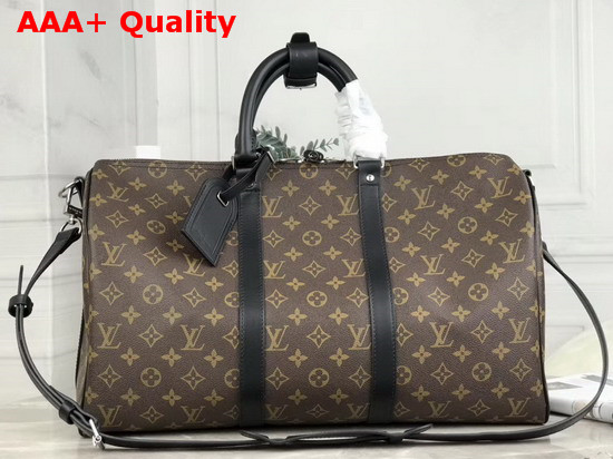 Louis Vuitton Keepall Bandouliere 45 Monogram Macassar M56711 Replica