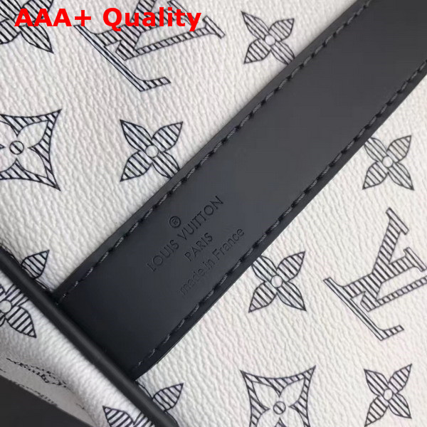 Louis Vuitton Keepall Bandouliere 45 Monogram Savane Canvas with a Elephant Print Replica