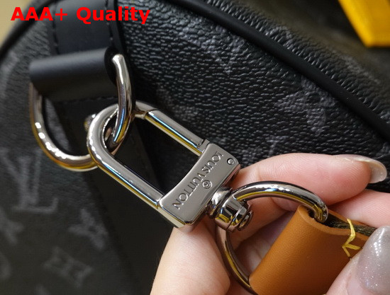 Louis Vuitton Keepall Bandouliere 45 in Monogram Eclipse Canvas Replica