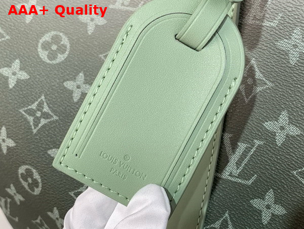 Louis Vuitton Keepall Bandouliere 45 in Monogram Gradient Coated Canvas Khaki Green M11718 Replica