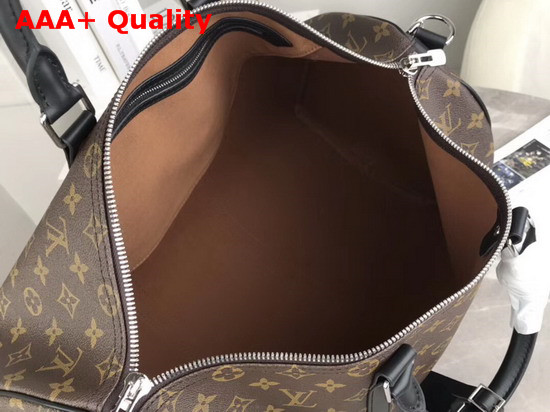 Louis Vuitton Keepall Bandouliere 45 in Monogram Macassar Canvas M56711 Replica