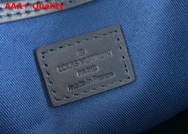 Louis Vuitton Keepall Bandouliere 50 Bag in Blue Damier Heritage Coated Canvas N40861 Replica