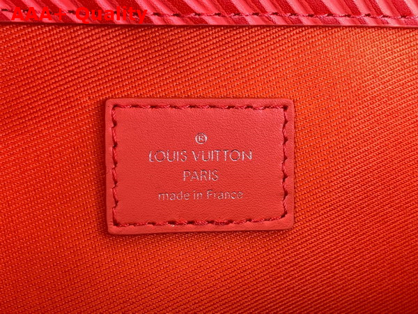 Louis Vuitton Keepall Bandouliere 50 Bag in Vermillion Red Epi XL Grained Leather M23721 Replica