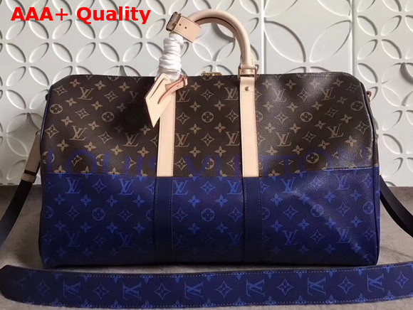 Louis Vuitton Keepall Bandouliere 50 Monogram Coated Canvas Replica