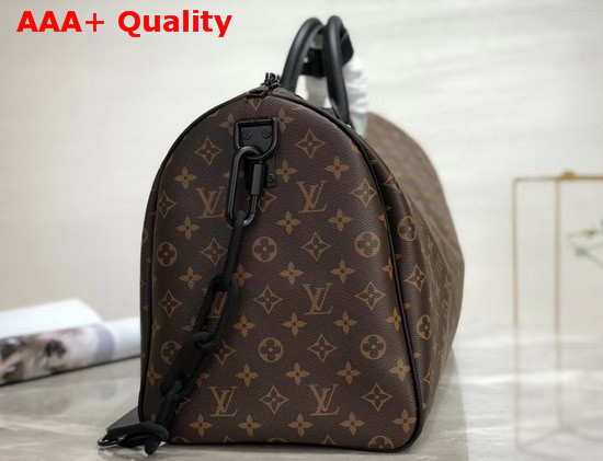 Louis Vuitton Keepall Bandouliere 50 Monogram Solar Ray Canvas Virgil Abloh Version M44471 Replica