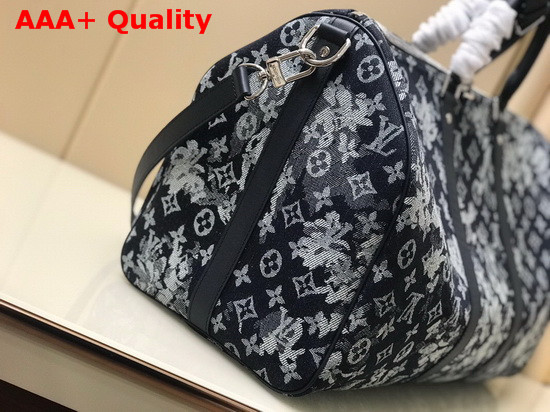 Louis Vuitton Keepall Bandouliere 50 Monogram Tapestry Coated Canvas Replica