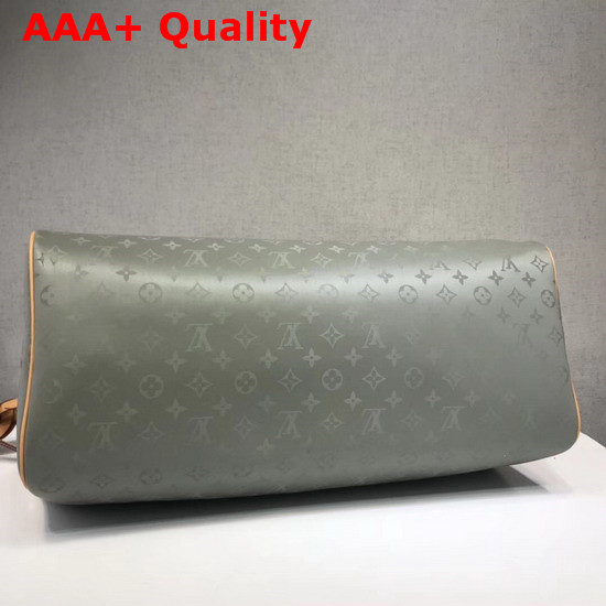 Louis Vuitton Keepall Bandouliere 50 Monogram Titanium Coated Canvas M43886 Replica