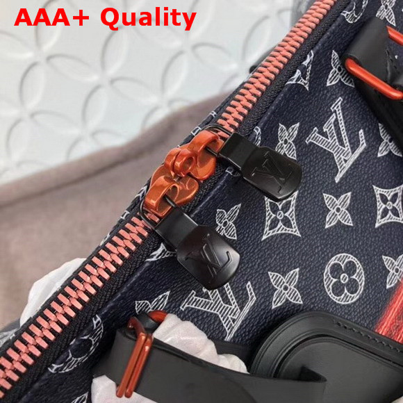 Louis Vuitton Keepall Bandouliere 50 Monogram Upside Down Canvas Replica