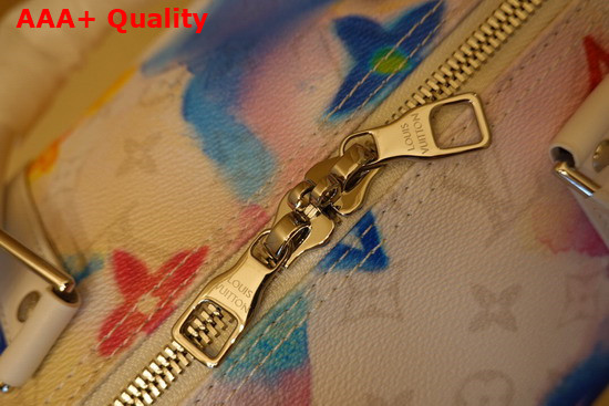 Louis Vuitton Keepall Bandouliere 50 Monogram Watercolor Multico Coated Canvas M45758 Replica