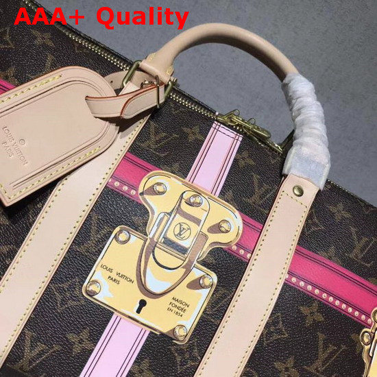 Louis Vuitton Keepall Bandouliere 50 Printed Monogram Canvas Replica