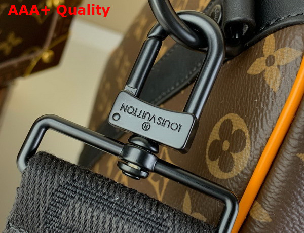 Louis Vuitton Keepall Bandouliere 50 Radiant Sun Monogram Macassar Coated Canvas Replica