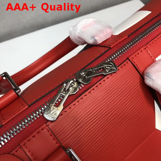 Louis Vuitton Keepall Bandouliere 50 Red Epi Leather for 2018 Fifa World Cup Replica