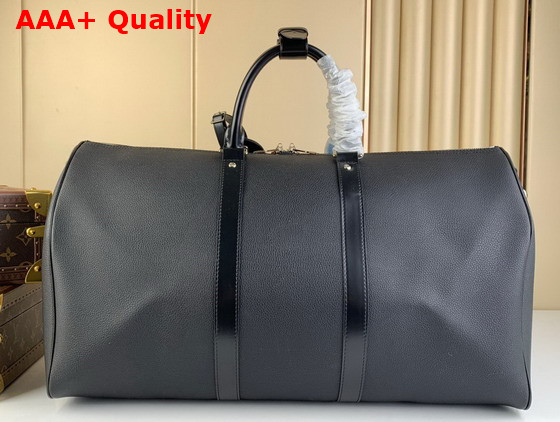 Louis Vuitton Keepall Bandouliere 50 in Black Canvas Replica