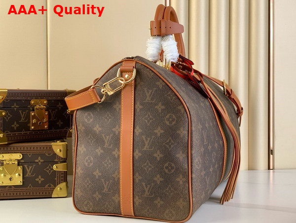 Louis Vuitton Keepall Bandouliere 50 in Monogram Dust Coated Canvas M11541 Replica