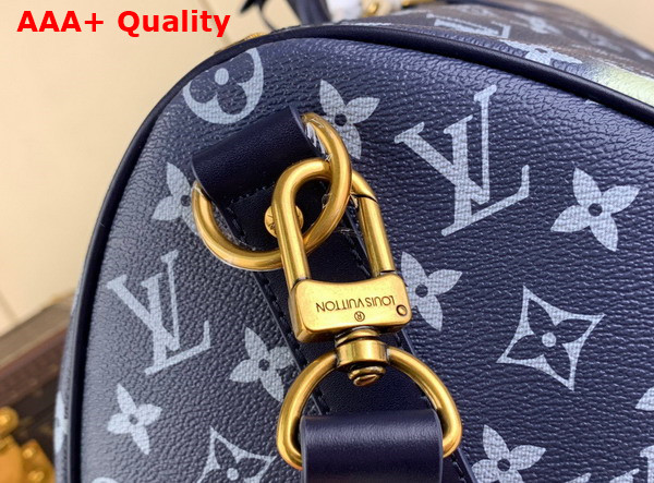 Louis Vuitton Keepall Bandouliere 50 in Monogram Bleach Coated Canvas Replica