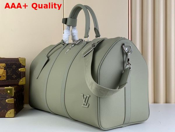 Louis Vuitton Keepall Bandouliere 50 in Sage Cowhide Leather M22609 Replica