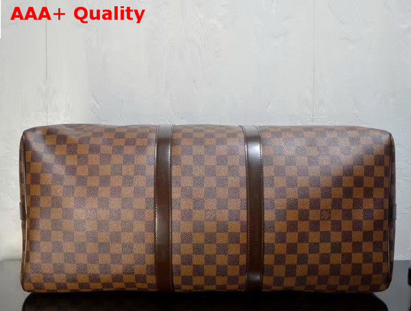 Louis Vuitton Keepall Bandouliere 55 Damier Ebene N41414 Replica