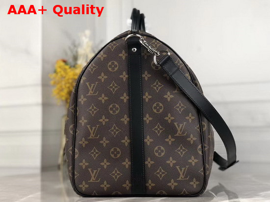 Louis Vuitton Keepall Bandouliere 55 Monogram Macassar M56714 Replica