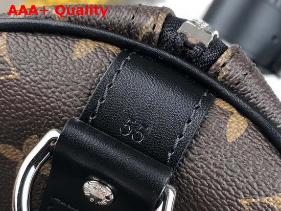 Louis Vuitton Keepall Bandouliere 55 Monogram Macassar M56714 Replica