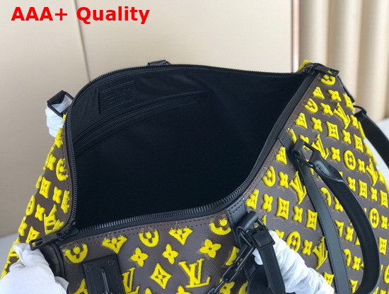 Louis Vuitton Keepall Triangle Bandouliere 50 Yellow M45069 Replica