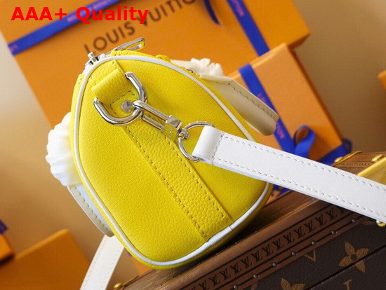 Louis Vuitton Keepall XS Bag in Yellow Cowhide Leather M80842 Replica