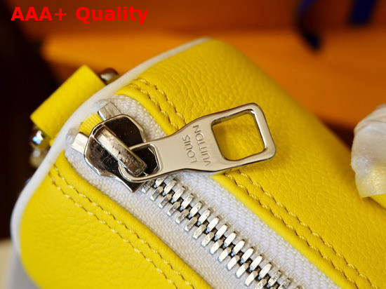 Louis Vuitton Keepall XS Bag in Yellow Cowhide Leather M80842 Replica