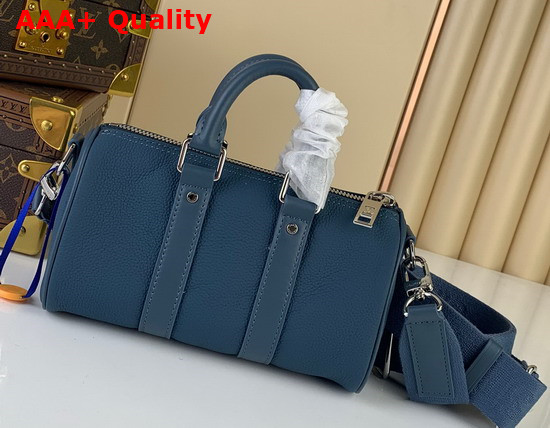 Louis Vuitton Keepall XS Blue Aerogram Cowhide Leather M81003 Replica