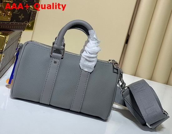 Louis Vuitton Keepall XS Gray Aerogram Cowhide Leather Replica