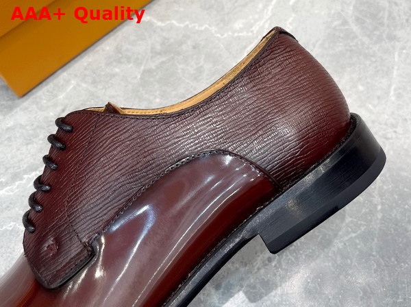 Louis Vuitton Kensington Derby Moka Brown Epi Calf Leather and Calf Leather 1A9HUX Replica