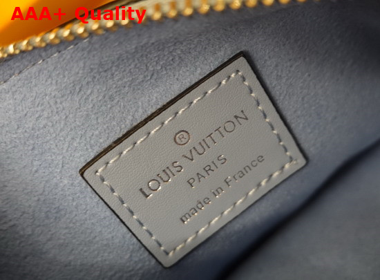 Louis Vuitton Key Pouch Blue Gradient Mahina Leather Replica