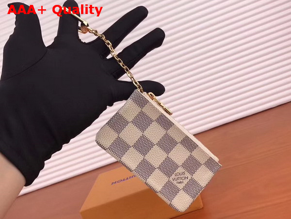 Louis Vuitton Key Pouch Damier Azur Canvas M62659 Replica