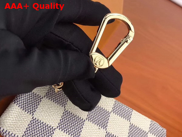 Louis Vuitton Key Pouch Damier Azur Canvas M62659 Replica