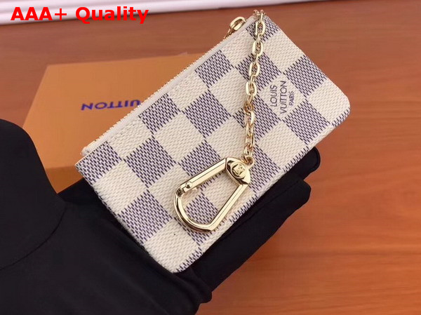 Louis Vuitton Key Pouch Damier Azur Canvas M62659 Replica