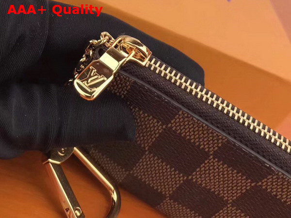 Louis Vuitton Key Pouch Damier Ebene Canvas M62658 Replica