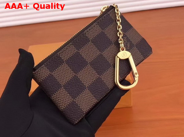 Louis Vuitton Key Pouch Damier Ebene Canvas M62658 Replica