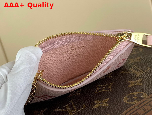 Louis Vuitton Key Pouch Gradient Pink Monogram Empreinte Leather M82204 Replica