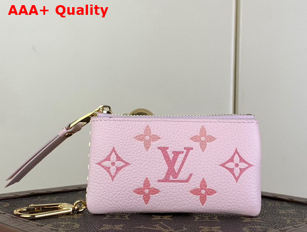 Louis Vuitton Key Pouch Gradient Pink Monogram Empreinte Leather M82204 Replica