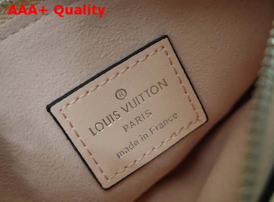 Louis Vuitton Key Pouch Magnolia Pink Gradient Mahina Leather Replica